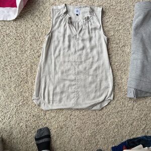 CAbi Women's Elegant Cream Blouse